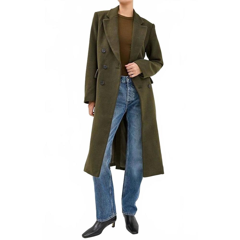 NEW PISTOLA prescott wool coat in caper - Picture 5 of 5